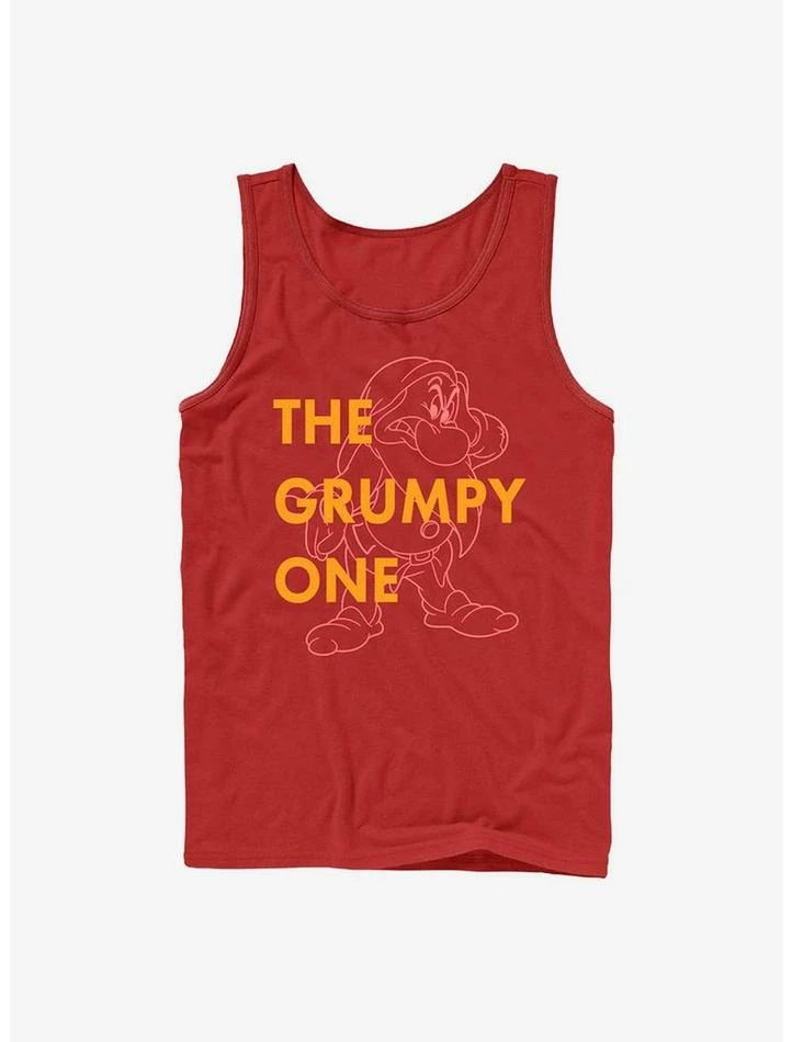 Hot Sale 🤩 Disney Snow White and the Seven Dwarfs The Grumpy One Tank 🎁 1 Hot Sale 🤩 Disney Snow White and the Seven Dwarfs The Grumpy One Tank 🎁