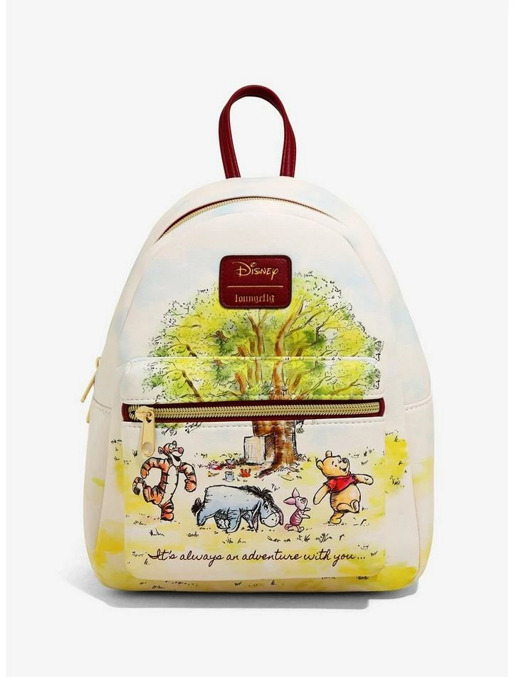Promo 🎉 Loungefly Disney Winnie The Pooh Sketch Mini Backpack 👏 1 Promo 🎉 Loungefly Disney Winnie The Pooh Sketch Mini Backpack 👏