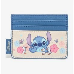 Discount 👏 Loungefly Disney Lilo & Stitch Ducklings Cardholder 😀