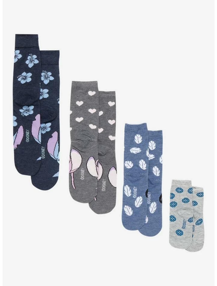 Best Sale ๐ Disney Lilo & Stitch Icons Family Sock Set 4 Pair โ๏ธ 2 Best Sale ๐ Disney Lilo & Stitch Icons Family Sock Set 4 Pair โ๏ธ - Image 2