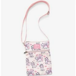 Deals 🎁 Loungefly Disney The Aristocats Marie Milk Passport Crossbody Bag 👍