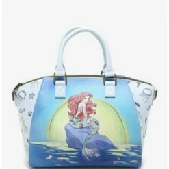 Discount ✔️ Loungefly Disney The Little Mermaid Ariel Moon Satchel Bag 💯