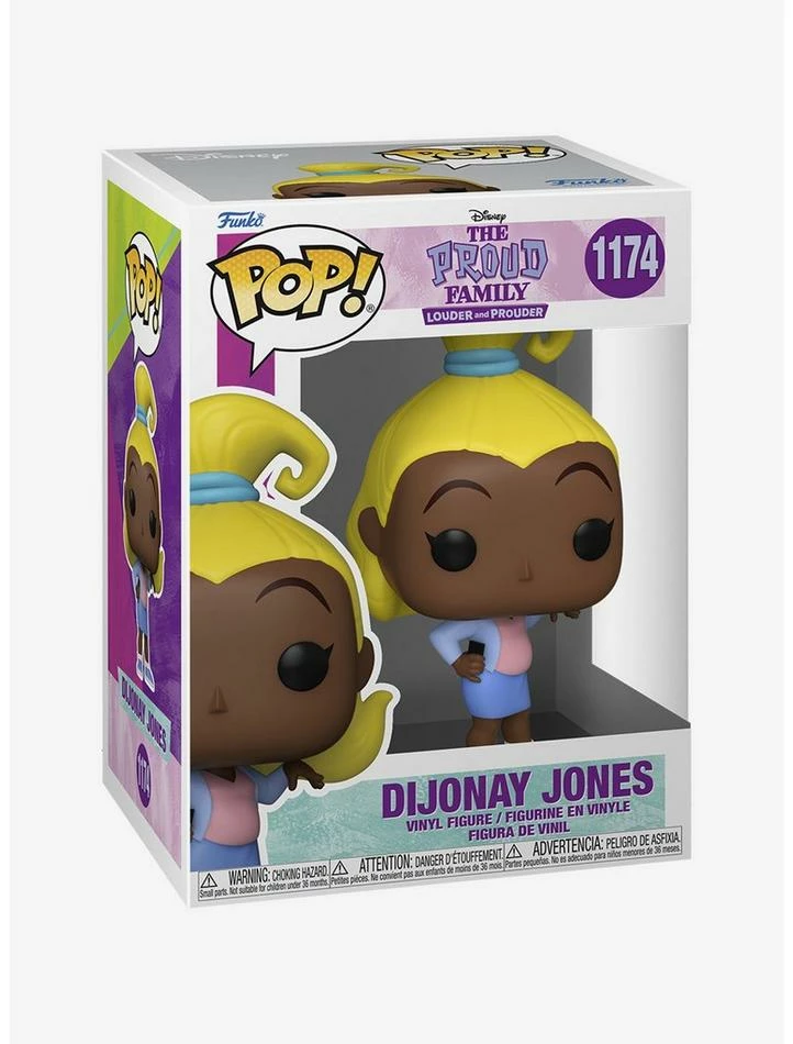 Discount 𧨠Funko Disney The Proud Family: Louder And Prouder Pop! Dijonay Jones Vinyl Figure π₯° 2 Discount 𧨠Funko Disney The Proud Family: Louder And Prouder Pop! Dijonay Jones Vinyl Figure π₯° - Image 2