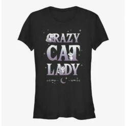 New ✔️ Disney The Aristocats Crazy Cat Lady 🛒 Girls T-Shirt ⌛