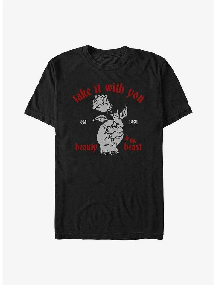 Wholesale 🥰 Disney Beauty and the Beast With You T-Shirt ✔️ 1 Wholesale 🥰 Disney Beauty and the Beast With You T-Shirt ✔️