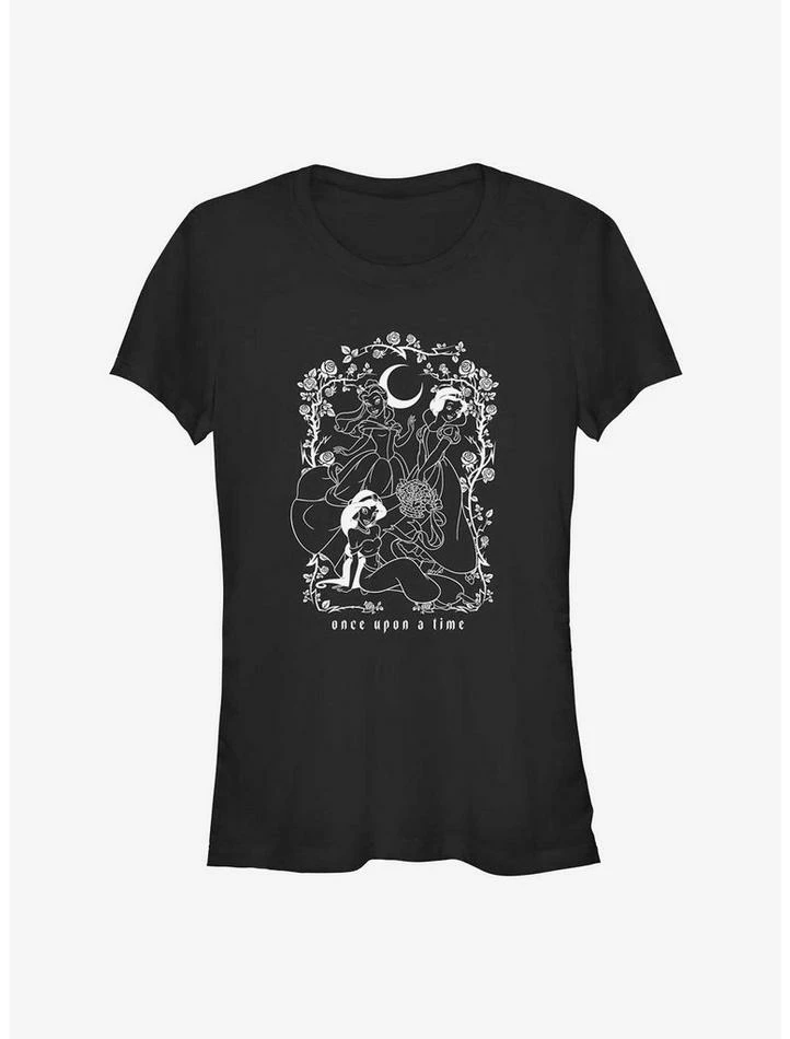 Wholesale ⌛ Disney Princesses Once Upon A Time Girls T-Shirt 🔔 1 Wholesale ⌛ Disney Princesses Once Upon A Time Girls T-Shirt 🔔