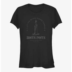 Best reviews of 👏 Disney Hocus Pocus Black Candle 🛒 Girls T-Shirt ✨