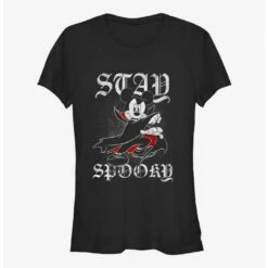 Coupon 😍 Disney Mickey Mouse Stay Spooky ⌛ Girls T-Shirt ✔️