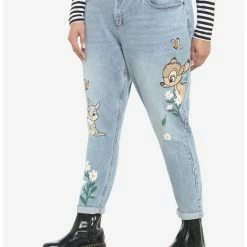 Budget ✔️ Disney Bambi & Thumper Mom Jeans Plus Size ✨ 5 Budget ✔️ Disney Bambi & Thumper Mom Jeans Plus Size ✨ -Dressup Outfits Shop 19182096 av2