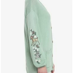 Cheapest ⭐ Disney Bambi Embroidered Girls Cardigan 🎁 -Dressup Outfits Shop 19182114 av4