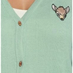 Promo ✔️ Disney Bambi Embroidered Girls Cardigan Plus Size ⌛ -Dressup Outfits Shop 19182122 av5