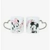 Deals 🧨 Disney Mickey Mouse & Minnie Mouse Heart Mug Set 🥰