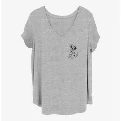 Buy 🧨 Disney 101 Dalmatians Patch Line Girls T-Shirt Plus Size 😀