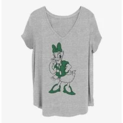 Best reviews of 😉 Disney Daisy Duck Pine Green Daisy ⭐ Girls T-Shirt Plus Size ⭐