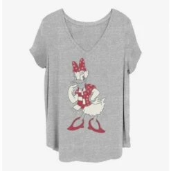 Best reviews of 🔥 Disney Daisy Duck Snowflaked Daisy ❤️ Girls T-Shirt Plus Size ⌛