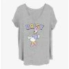 New 🌟 Disney Daisy Duck Pretty Daisy ✔️ Girls T-Shirt Plus Size ❤️