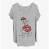 Buy 🛒 Disney Donald Duck Holiday Duck 🤩 Girls T-Shirt Plus Size ✔️