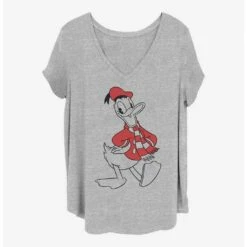 Buy 🛒 Disney Donald Duck Holiday Duck 🤩 Girls T-Shirt Plus Size ✔️