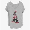 Best Pirce 👏 Disney Goofy Holiday Goofy Girls T-Shirt Plus Size 🧨
