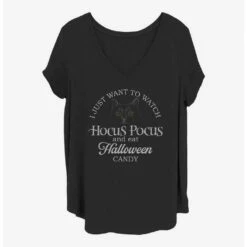 Deals 🥰 Disney Hocus Pocus ⌚ Watch Hocus Pocus 😍 Girls T-Shirt Plus Size ⌛