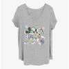 Hot Sale 😉 Disney Mickey Mouse 80S Minnie Mickey Girls T-Shirt Plus Size ✨