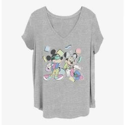 Hot Sale 😉 Disney Mickey Mouse 80S Minnie Mickey Girls T-Shirt Plus Size ✨
