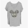 Buy 🔔 Disney Mickey Mouse Aunt Holiday Patch Girls T-Shirt Plus Size ❤️