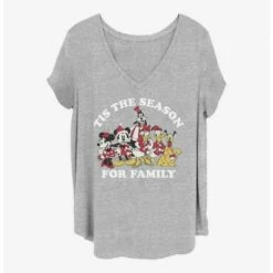 Top 10 🥰 Disney Mickey Mouse Family Season Girls T-Shirt Plus Size 🎁