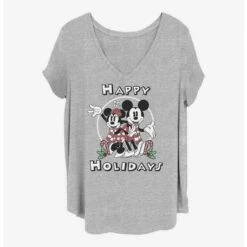 Best reviews of ⭐ Disney Mickey Mouse Mickey & Minnie Holiday 😉 Girls T-Shirt Plus Size ⌛