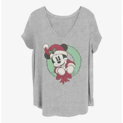 Top 10 ⭐ Disney Mickey Mouse Mickey Wreath 💯 Girls T-Shirt Plus Size 🎉