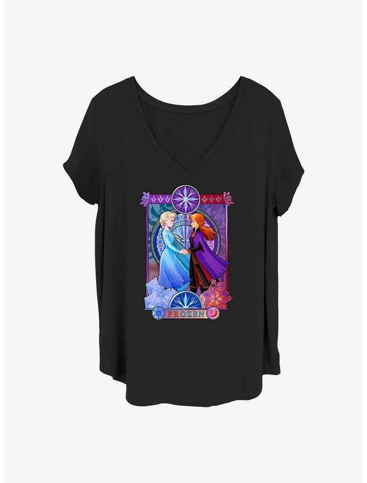 New ๐งจ Disney Frozen 2 Frozen Nouveau Girls T-Shirt Plus Size โ๏ธ 1 New ๐งจ Disney Frozen 2 Frozen Nouveau Girls T-Shirt Plus Size โ๏ธ