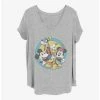 Budget ✔️ Disney Mickey Mouse Original Buddies Girls T-Shirt Plus Size 👏