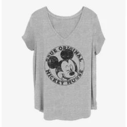 Coupon ⌛ Disney Mickey Mouse Original Mickey Girls T-Shirt Plus Size 🎉