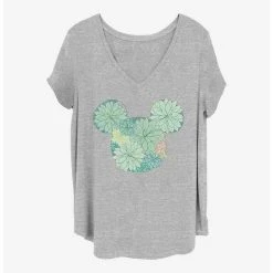 Deals 😉 Disney Mickey Mouse Succulents 💯 Girls T-Shirt Plus Size ✨