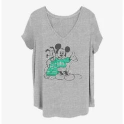 Hot Sale 👍 Disney Mickey Mouse Sweater Pals Girls T-Shirt Plus Size 💯