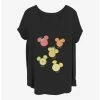 Discount 👏 Disney Mickey Mouse Assorted Fruit Girls T-Shirt Plus Size 💯