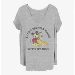 Top 10 🔥 Disney Mickey Mouse Mickey Dog Lover Girls T-Shirt Plus Size ⌛