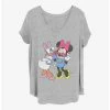 Flash Sale 😀 Disney Minnie Mouse Just Girls Girls T-Shirt Plus Size 🎁