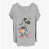 Wholesale 🔔 Disney Minnie Mouse Tie Dye Minnie 🔥 Girls T-Shirt Plus Size ❤️