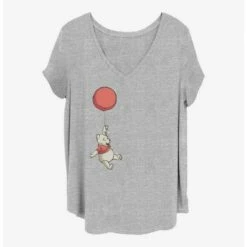 Flash Sale ⭐ Disney Winnie The Pooh Balloon Winnie 😀 Girls T-Shirt Plus Size 🛒