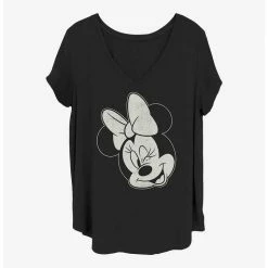 Deals 🤩 Disney Minnie Mouse Minnie Wink Girls T-Shirt Plus Size ❤️