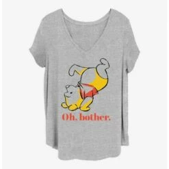 Outlet ✨ Disney Winnie The Pooh Oh Bother Bear ✨ Girls T-Shirt Plus Size ⌛