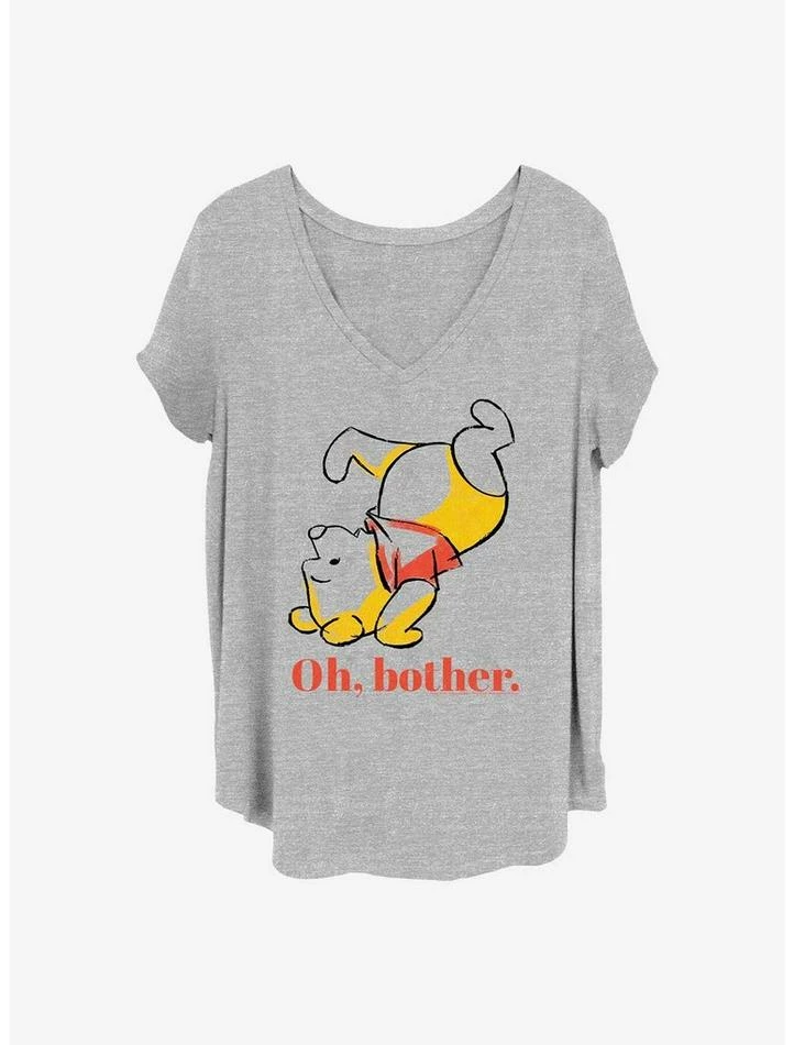 Outlet ✨ Disney Winnie The Pooh Oh Bother Bear ✨ Girls T-Shirt Plus Size ⌛ 1 Outlet ✨ Disney Winnie The Pooh Oh Bother Bear ✨ Girls T-Shirt Plus Size ⌛