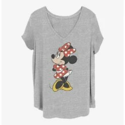 Deals ❤️ Disney Minnie Mouse Traditional Minnie 🔔 Girls T-Shirt Plus Size ⭐