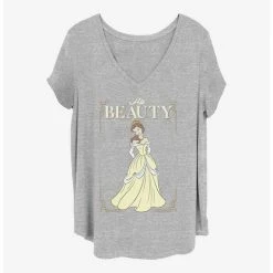 Promo ❤️ Disney Beauty and the Beast His Beauty 🌟 Girls T-Shirt Plus Size ✔️