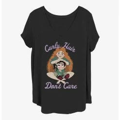 Outlet 😍 Disney Pixar Brave Curly Merida Girls T-Shirt Plus Size 🎁