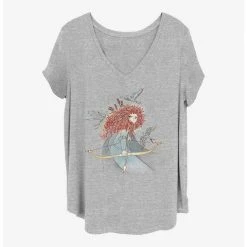 Best reviews of 🧨 Disney Pixar Brave Merida Sketch ⭐ Girls T-Shirt Plus Size ⭐