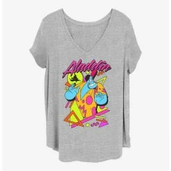 Flash Sale ⭐ Disney Aladdin Vacay Genie ❤️ Girls T-Shirt Plus Size ❤️