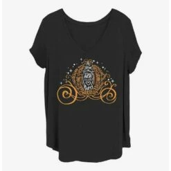 Buy ⌛ Disney Cinderella Pumpkin Type Girls T-Shirt Plus Size 🧨