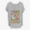 Best Sale 🌟 Disney Princesses Princess Power Girls T-Shirt Plus Size 👍